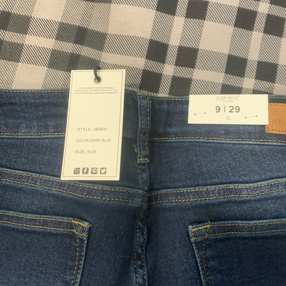 Judy Blue High waist skinny jeans size 9/29 - Picture 4 of 4